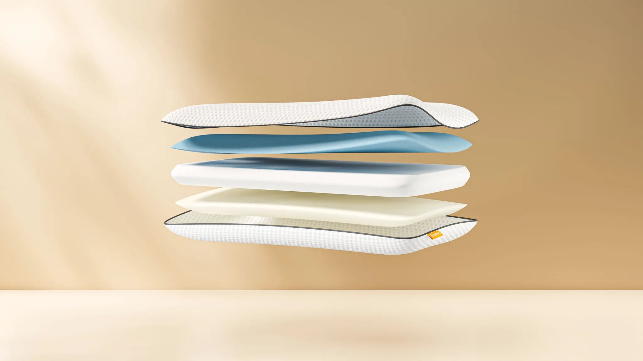 Emma Original Hoofdkussen 70x40 cm Aanpasbare lagen